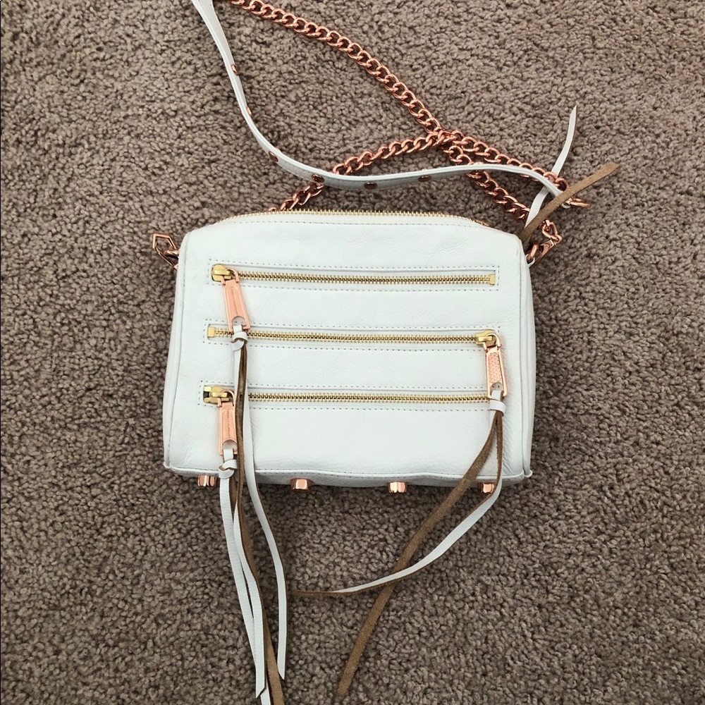 Rebecca Minkoff mini five zip crossbody